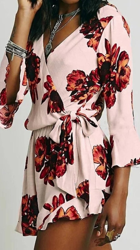 Cupshe floral romper